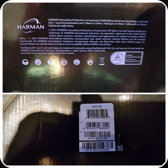 HARMON KARDON SPEAKER~ ONYX STUDIO 8-PORTABLE BLUETOOTH SPEAKER~NEW - Picture 3 of 10